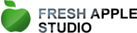 Логотип компании Fresh Apple Studio