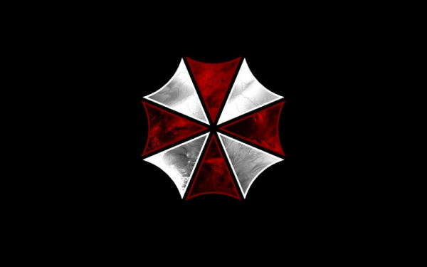 Логотип компании Umbrella corp. Дверных дел мастер