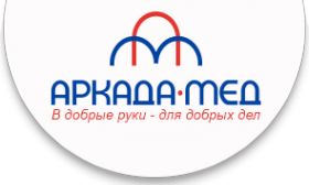 Логотип компании Аркада Мед