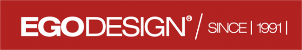 Логотип компании Эго-дизайн. Фабрика рекламы