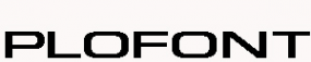 Логотип компании PLOFONT