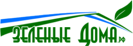 Логотип компании Зеленые дома