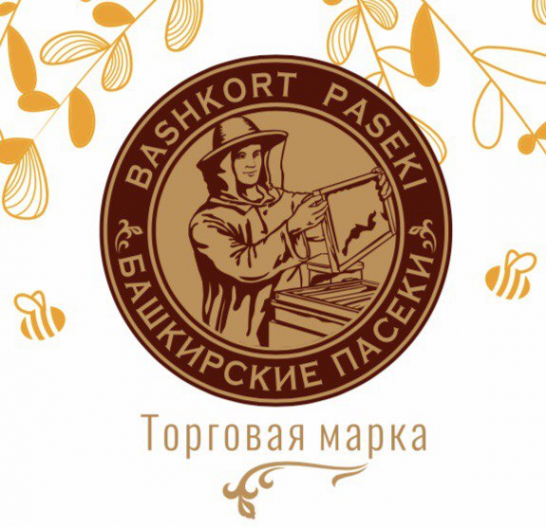 Логотип компании Магазин башкирского меда и сувениров ООО "Башкирские пасеки+"