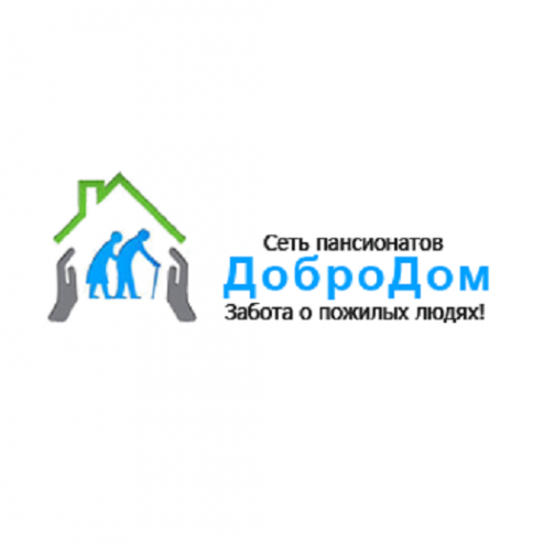 Логотип компании Пансионат для пожилых «ДоброДом»