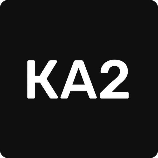 Логотип компании КА2 маркетинг