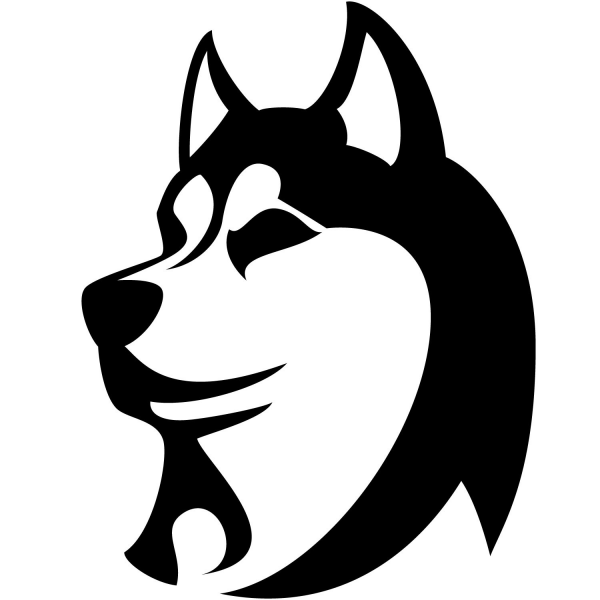 Логотип компании Университет для собак Akita Dog School
